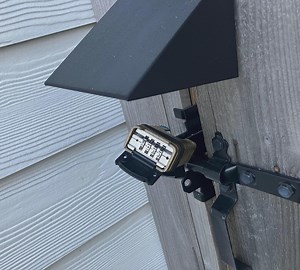 Rain Cover for Padlock on Side Gate for Backyard - Prevent Rust and Malfunction - Physical Object - Etsy