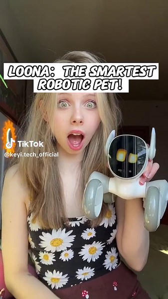 Discover the magic of Loona Robot 😍 Intelligent interactions, cute expressions, and endless fun await! Get yours now at TT Shop's exclusive spring sale 🌸 Best price, free shipping, and hassle-free returns! #LoonaRobot #tech #gadget #robot #companion