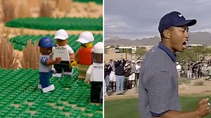 LEGO Tiger Woods' ace on No. 16 at TPC Scottsdale