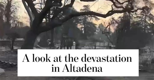 A look at the devastation in Altadena