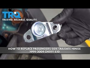 How to Replace Passengers Side Tailgate Hinge 1994-2004 Chevy S10