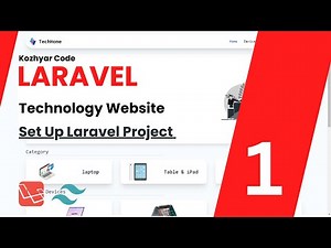 1- Laravel Course - Set Up Laravel Project Kurdish