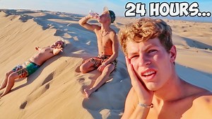 Surviving 24 Hours Straight In A Desert! 😱🔥 | Ben Azelart