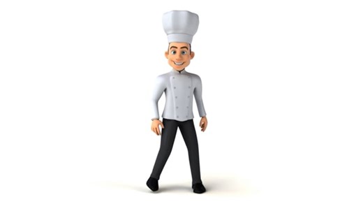 厨师 3D 卡通片 - Free video on Pixabay