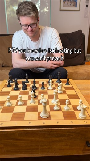 chessbrah TV on Instagram: "POV you know bro is cheating #chessbrah #chess #chessplayer #chessmemes #chessgame #chesslover #chessmeme #funny"