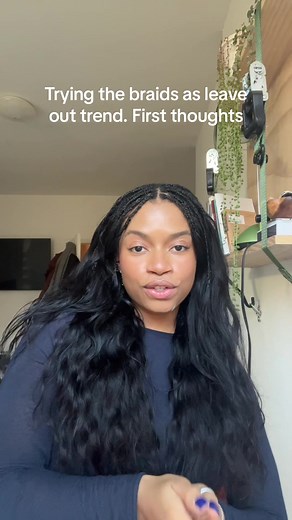 Trying the Braids as Leave-Out Trend: First Thoughts