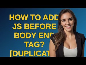 Magento: How to add js before body end tag?