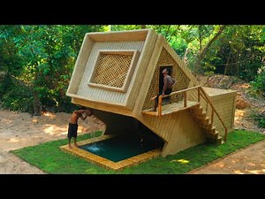 100 Days Building A Modern Two-Story Millionaire House With Decoration Swimming Pool