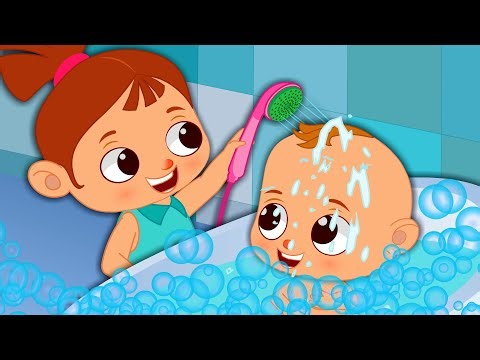 Bluka Bluka Blah - Bathing Song | Nursery Rhymes & Kids Songs | Videogyan | Healthy Habits For Kids