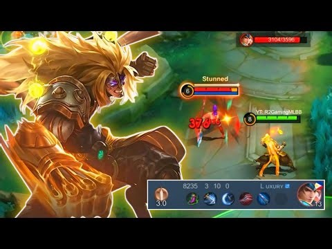 BADANG - FIST OF ZEN VS ZILONG exp lane solo rank 🔥| badang best build and emblem 2026 💪
