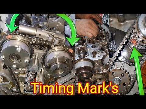 Hyundai Kia 3.3l, 3.5l, 3.8l timing chain Installation/ kia sorento v6 engine timing chain Install