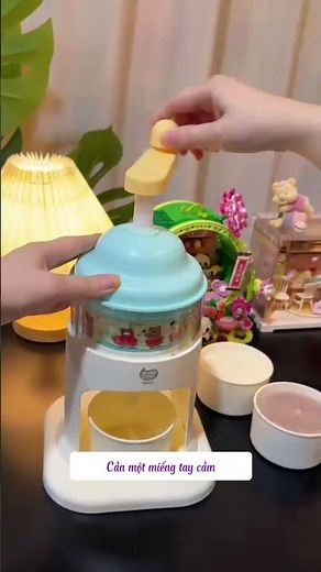 Review máy làm đá bào #diy