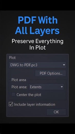 This AutoCAD Hack Saves Your Layers Every Time #DWGtoPDF #Tutorial