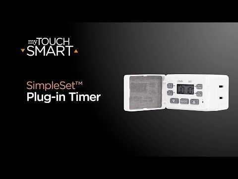 66985: myTouchSmart Plug-in Timer - Operation