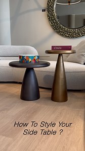 1.9K views | How to style your side table ?✨懶 Here’s some inspiration | Home Square | Facebook
