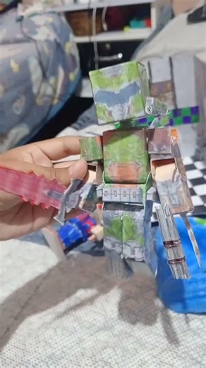 doom slayer papercraft y ya voy a hacer a los animatronicos👀 🎬 🎥 🔥 🎉