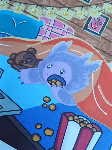 The details are nice and creative but just do what makes you happy. Color! Go back to basics and just have fun @Wurley #wurleyartstudio #colortok #minidragons #coloring #ohuhuart