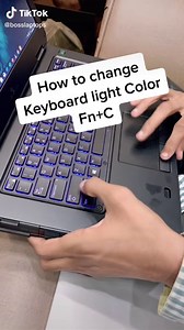 How to Change Keyboard Light Color with Fn C