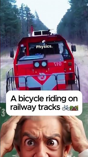 🚲 How a Bicycle Can Ride on Railway Tracks