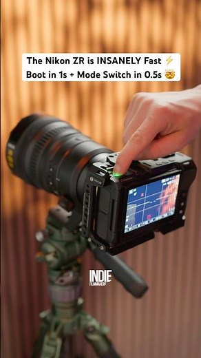 Nikon ZR Speed Test ⚡ 1 Second Startup & Instant Photo/Video Switch 🤯
