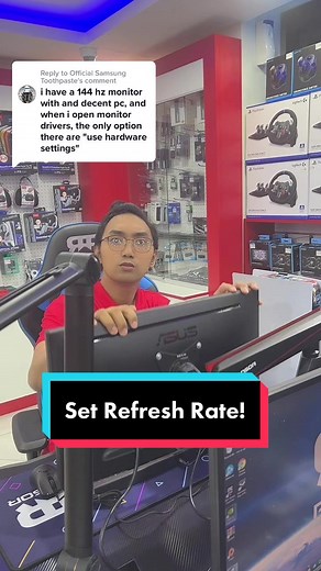 How to Set Your Refresh Rate to 144Hz on PC - Easy Tutorial