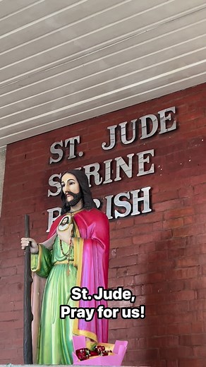 Saint Jude Thaddeus, patron of hopeless and desperate cases, pray for us who invoke your aid! #Pray #StJude #fypシ #fypシ゚viralシ | Davao Updates