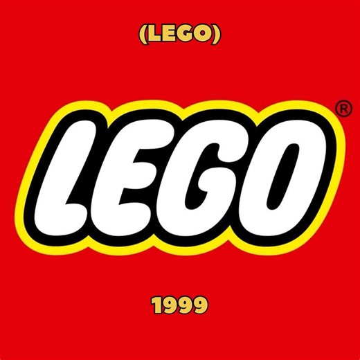Evolution of Lego logos 1999-1935