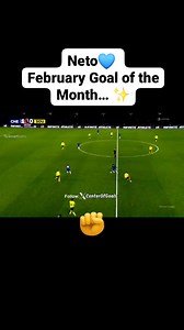 Fantastic goal from Neto lacked as February Goal of the Month… ✨ #followforfollowback | Jacob Nyanokwi Samwel