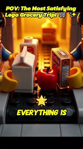 Satisfying Lego Grocery Store BEEP! 🛒✨ POV For Kids