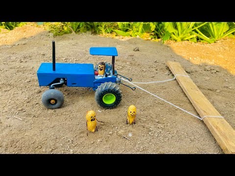 DIY Rc Tractor Farming | Miniature Farming Action | RC Tractor Working in Field 🚜🌾