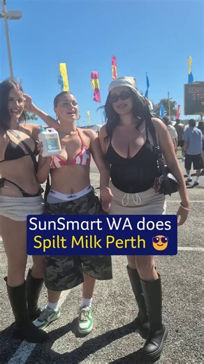 Take us back to @spiltmilk_au 😎🤠🚀 #SunSmartWA #SpiltMilkPerth #MusicFestival #TBT
