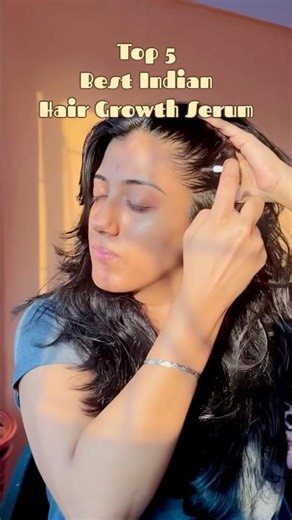 Top 5 Best Indian Hair Growth Serum #haircare #shorts