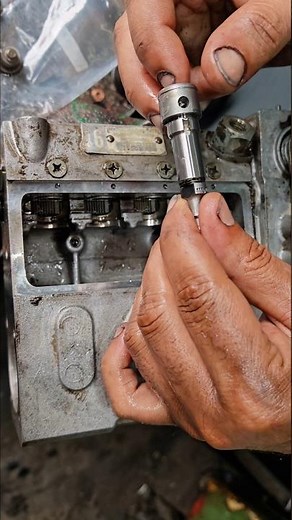 how to inline diesel pump plunger install