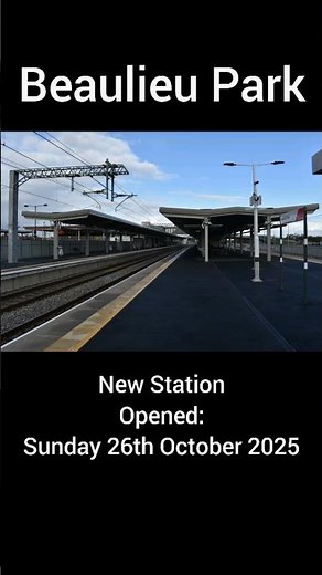 New Railway Stations Opened in 2025 (Great Britain National Rail Stations)