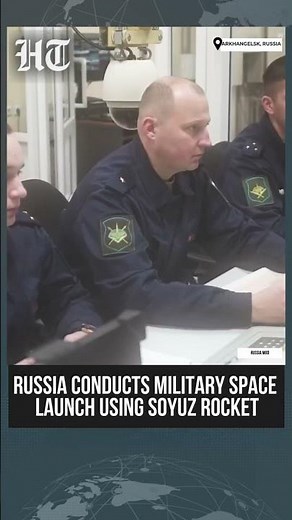 Russia’s Aerospace Forces Launch Military Spacecraft Aboard Soyuz-2.1a From Arkhangelsk | #shorts