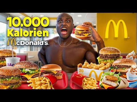 10,000 calories from McDonald's alone – is that really possible?