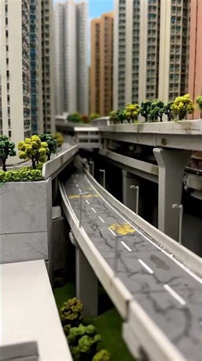 Miniature City in Motion