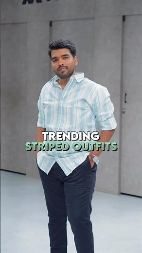 Trending striped shirt outfits for office and college #menlyclothing #officeoutfits