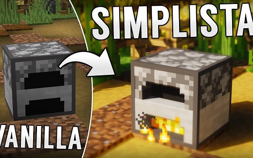 Minecraft原版高清增强PBR材质： - Simplista LabPBR(支持Java版和基岩版) vs Vanilla Minecraft - 4k