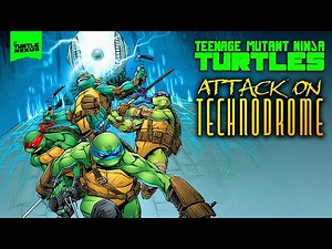 Shredder vs Krang! (Attack on Technodrome) - TMNT comics