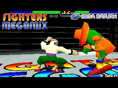 Fighters Megamix playthrough (SEGA Saturn, 1CC)