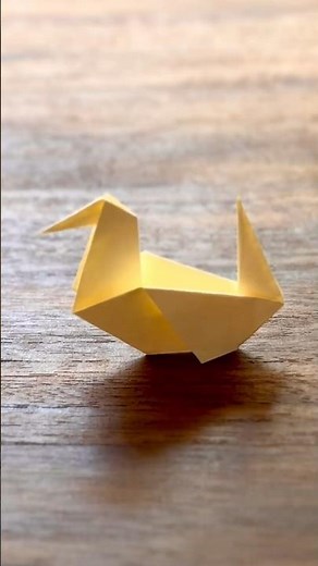 Can You Make This Duck With ONE Sticky Note? 🦆