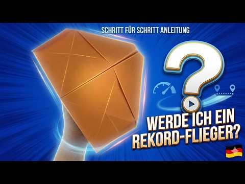 Build a Paper Airplane That Flies Extremely Far – Easy & Quick!