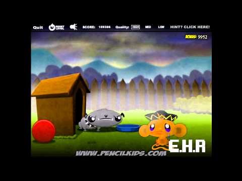 Monkey GO Happy Marathon 2 Walkthrough (All levels)