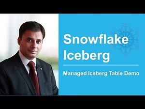 Snowflake Iceberg - Managed Iceberg Table Demo