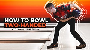 6.6K views · 82 reactions |  Learn How to Bowl with the Two-Handed Style!  Team USA coach Mike Shady breaks down the two-handed style and explains the one common trait that every two-hander has at release point. #InsideBowling #BowlingLessons #BowlingCoach #LearnToBowl | Inside Bowling | Facebook