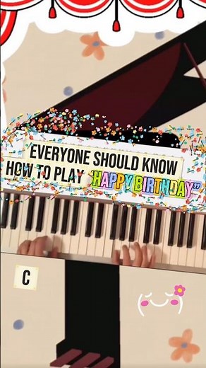 Everyone Should Know How to Play “Happy Birthday” 🎹 — Learn It in Under 1 Minute!