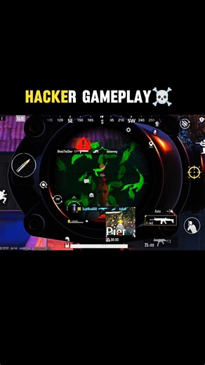 hacker gameplay bgmi☠️ #hacker #gameplay #bgmi