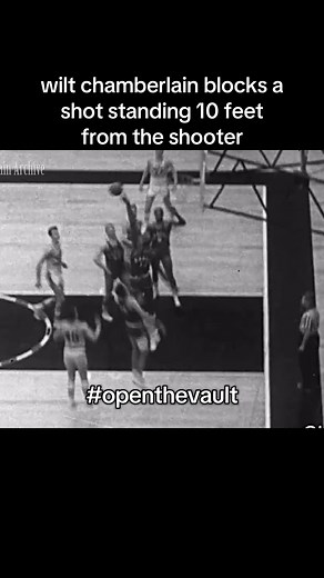 Wilt Chamberlain's Incredible Shot Block Highlights