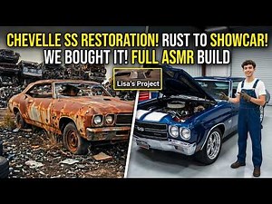1970 Chevrolet Chevelle SS: From Junkyard Rust to Muscle Legend (Complete ASMR Rebuild)